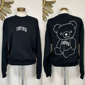 Teddy Fresh Varsity Bear Crew Neck Sweatshirt